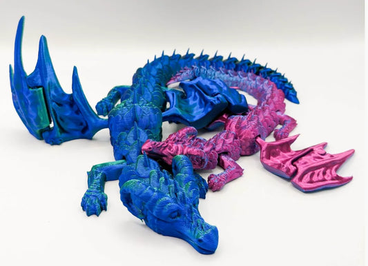 Articulate (Movable) Winged Western Dragon
