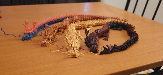 Chinese Articulate (Movable) Dragon